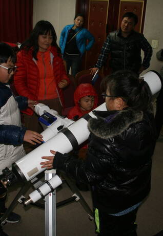 <망원경조립하기> 겨울방학체험교실