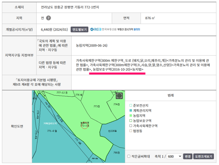 토지이용계획