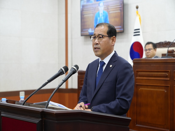 김재승 장흥군의회 의원, 소셜네트워크서비스 관리 및 운영에 관한 조례 발의-1